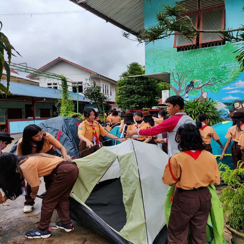 Kegiatan Kemah hari Sabtu Minggu