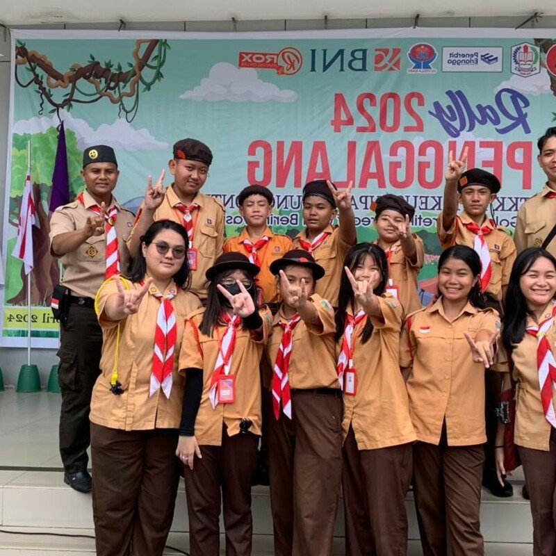 Kegiatan Rally Penggalang oleh Keuskupan Agung Pontianak